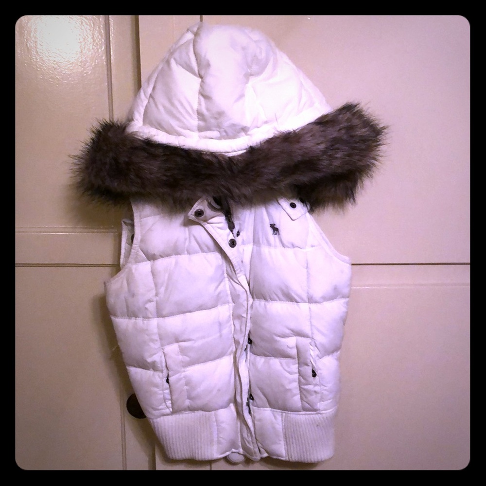Abercrombie Snow Bunny Vest